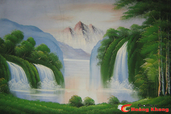 Tranh Núi - Nước - Phong Thuỷ